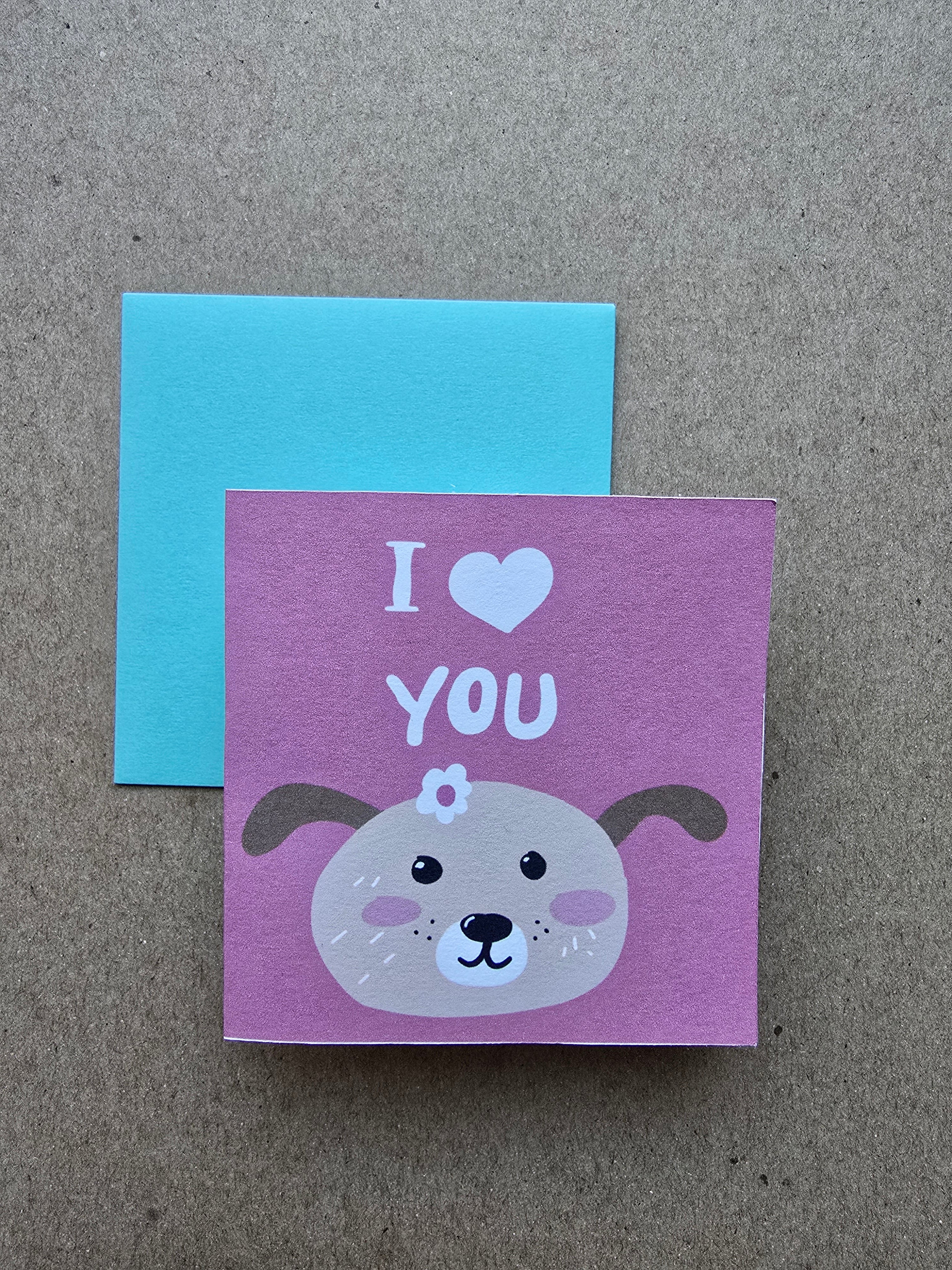 Handmade Mini Greeting Card