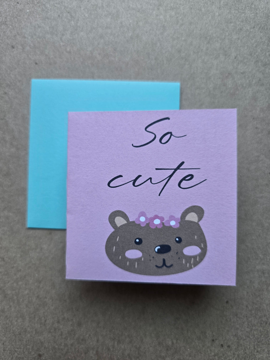 Handmade Mini Greeting Card