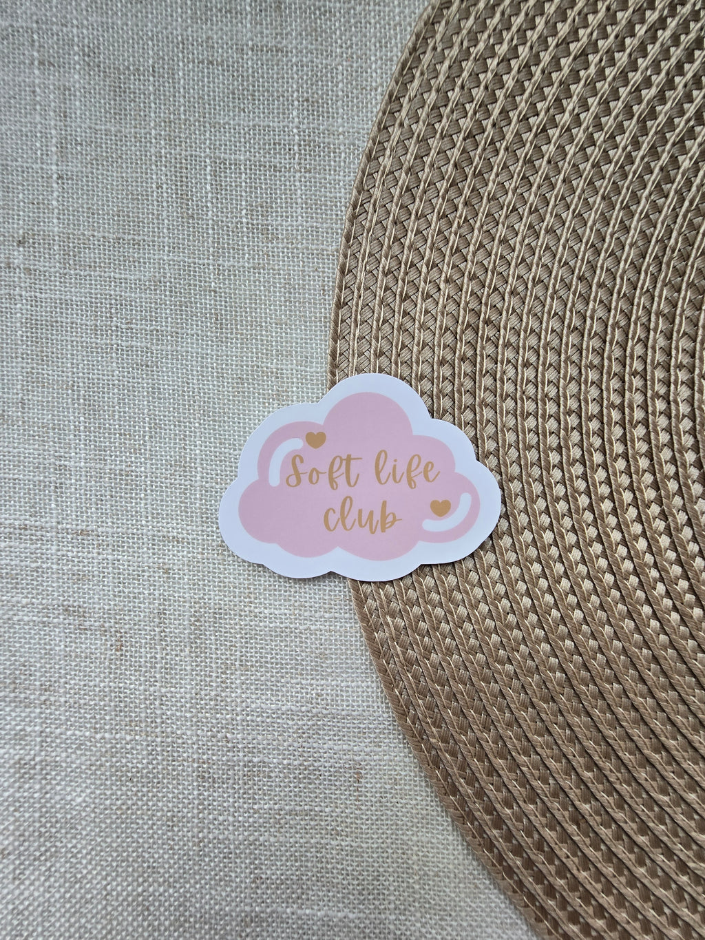Soft Life Club Sticker