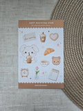 SOFT MORNING CLUB STICKER SHEET