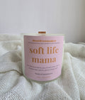 Soft Life Mama Candle – Sandalwood Scent (4 oz Soy Candle)