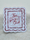 The Girls Club Vinyl Sticker
