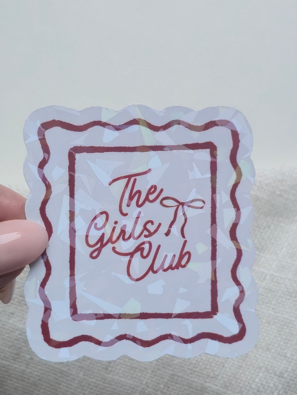 The Girls Club Vinyl Sticker
