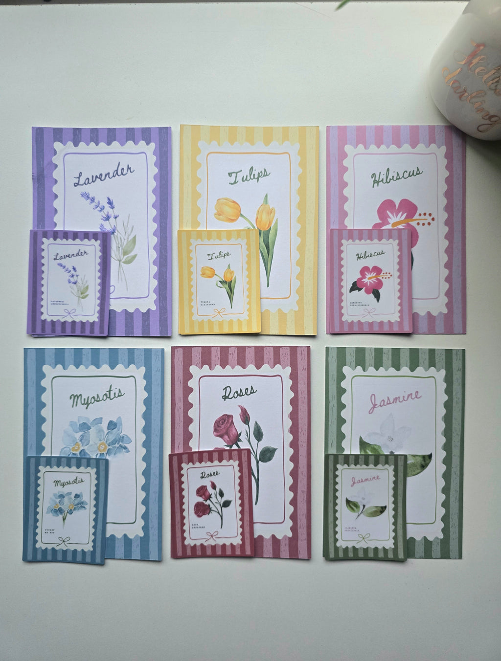 Floral Collection Art Card / Postcard Series