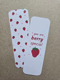 Strawberry Bookmark | Stationery Gift