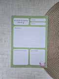 Bloom & Grow Daily Notepad