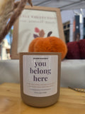 Fall Candle - 8 oz you belong here
